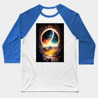 Enchanted Universe, Chaotic Beauty Baseball T-Shirt